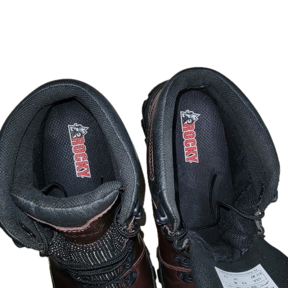 Rocky S2V Jungle Hunter Mens Waterproof Leather Hiking Boots RKS0274 Size 13 M - Picture 9 of 12